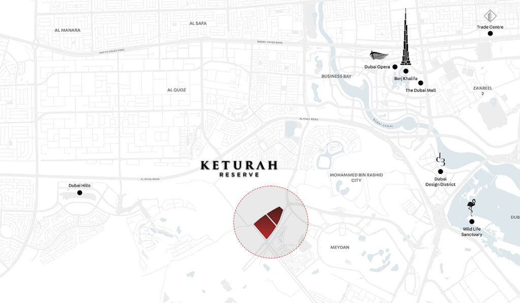 Locations Keturah Reserve Al Zad Real