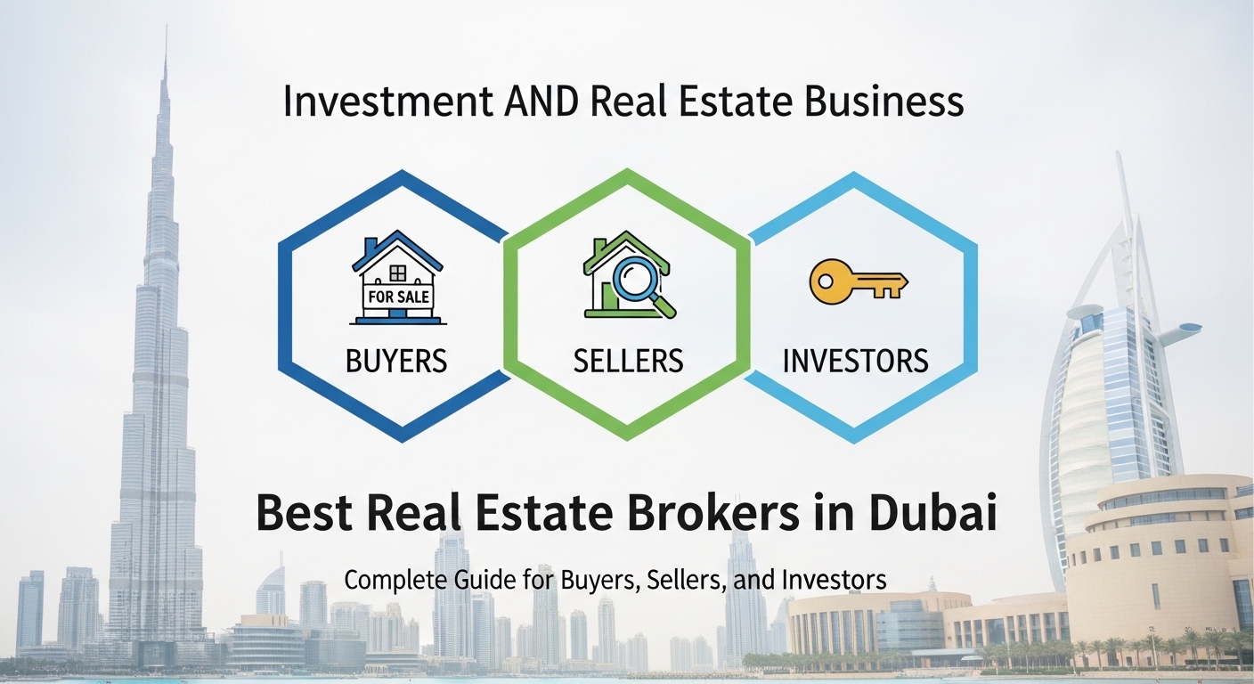Best Real Estate Brokers in Dubai – Complete Guide for Buyers, Sellers, and Investors 3 Best Real Estate Brokers in Dubai – Complete Guide for Buyers, Sellers, and Investors