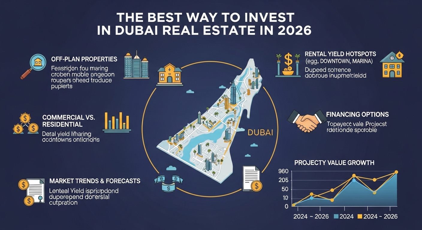 Best Way to Invest in Dubai Real Estate (Complete 2026 Guide) 1 Best Way to Invest in Dubai Real Estate in 2026