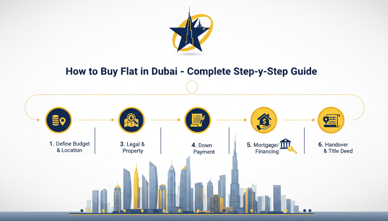 How to Buy Flat in Dubai – Complete Step-by-Step Guide 1 How to Buy Flat in Dubai
