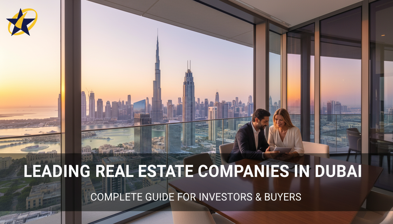 Leading Real Estate Companies in Dubai – Complete Guide for Investors and Buyers 1 Leading Real Estate Companies in Dubai