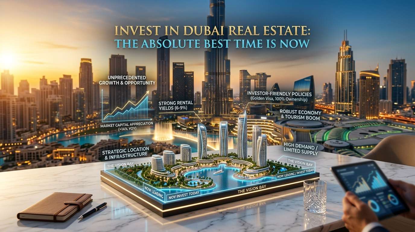 Why Now is the Absolute Best Time to Invest in Dubai Real Estate