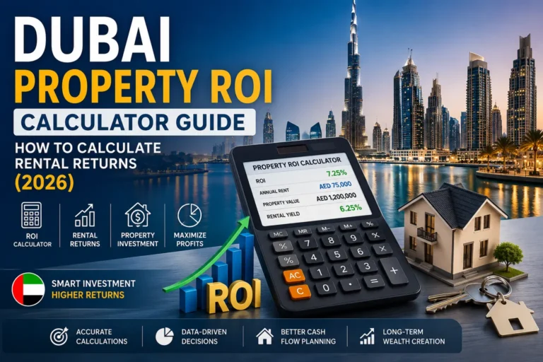 Dubai Property ROI Calculator Feature image